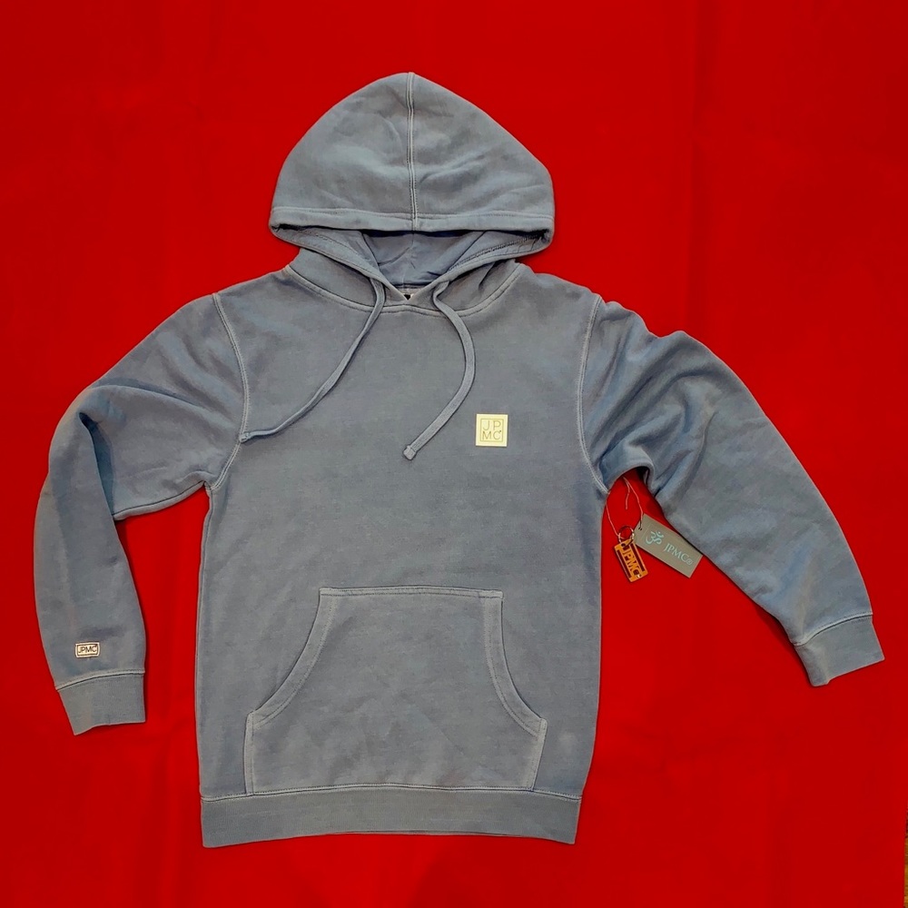 JPMC® Unisex Midweight Pigment Dyed Hooded Pullover